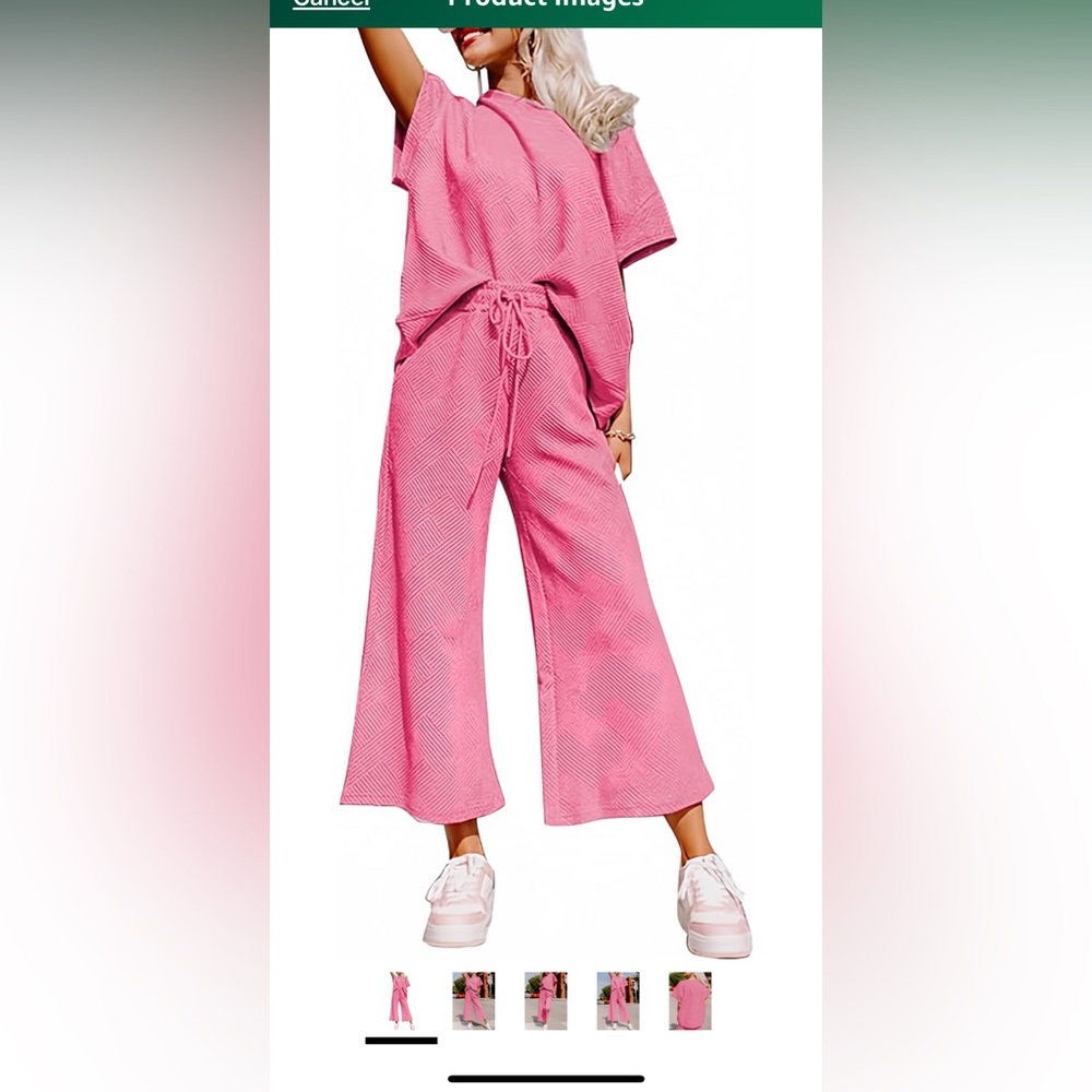 SHEWIN Women Two Piece Set XL